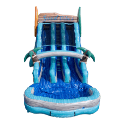 Good Vibes 18ft Slide 1772042997 18ft Good Vibes Dual Lane Water Slide