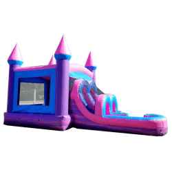 IMG 4820 1770173281 Pink and Purple Slide Bounce House Combo