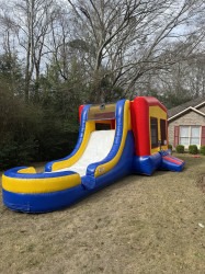 IMG 5567 1772040689 Primary Color Bounce House with Slide